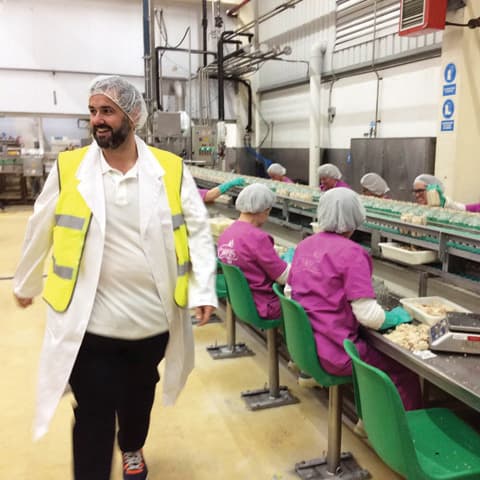 Imagen noticia David de Jorge visita nuestra fábrica