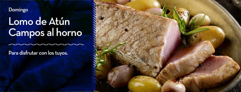 Recetas Campos para Semana Santa: Lomo de Atún Campos al horno