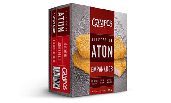 Imagen Filetes de Atún empanados 320 gr